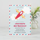 Einladung zum Geburtstag des Flugzeugs (Stehend Vorderseite)