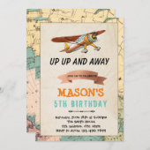Einladung zum Geburtstag des Flugzeugs (Vorne/Hinten)