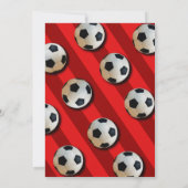 Einladung zum Geburtstag des Fußballs RED (Rückseite)