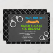 Einladung zum Geburtstag des Gefängnisses (Vorne/Hinten)