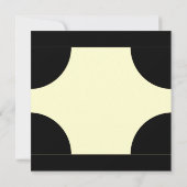 Einladung zum Geburtstag des gelben Jahres (Rückseite)