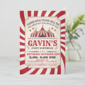 Einladung zum Geburtstag des Karnevals (Stehend Vorderseite)