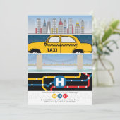 Einladung zum Geburtstag des NYC (Stehend Vorderseite)