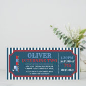 Einladung zum Geburtstag des Zuges (Stehend Vorderseite)