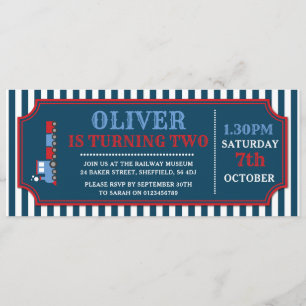 Einladung zum Geburtstag des Zuges