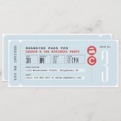 Einladung zum Geburtstag des Zuges (Vorne/Hinten)