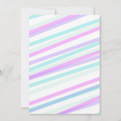 Einladung zum Geburtstag, Doppelgeburt (Rückseite)