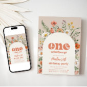 Einladung zum Geburtstag einer Wildblume