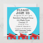 Einladung zum Geburtstag eines Fotos (Rückseite)