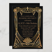 Einladung zum Geburtstag eines jeden Alters (Vorne/Hinten)