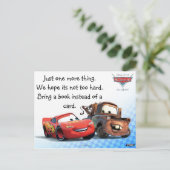 Einladung zum Geburtstag eines Jungen Postkarte (Stehend Vorderseite)