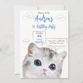 Einladung zum Geburtstag eines Kindes - Geburtstag (Vorderseite)