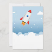 Einladung zum Geburtstag eines Raketenschiffs (Rückseite)