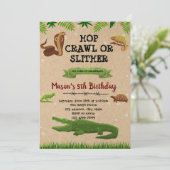 Einladung zum Geburtstag eines Repliken (Stehend Vorderseite)