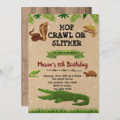 Einladung zum Geburtstag eines Repliken (Vorne/Hinten)