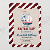 Einladung zum Geburtstag eines Schiffes (Vorne/Hinten)