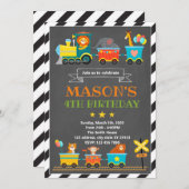 Einladung zum Geburtstag eines Tiertrainings (Vorne/Hinten)