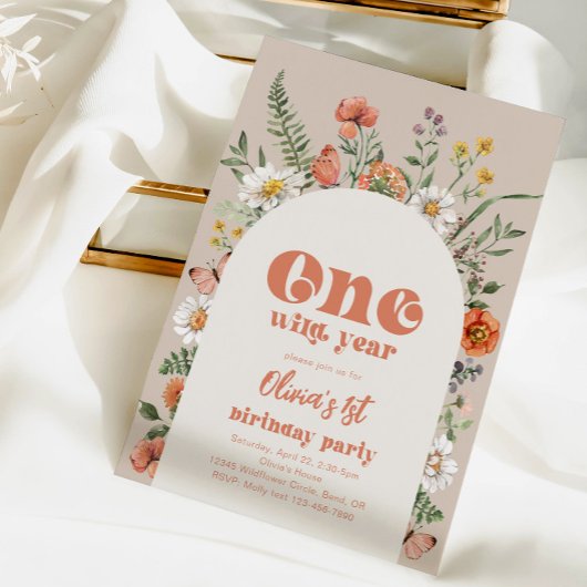 Einladung zum Geburtstag eines wilden Jahres