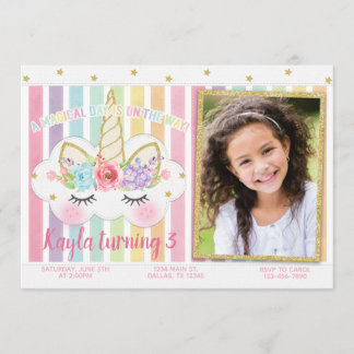 Einladung zum Geburtstag, Einhorn