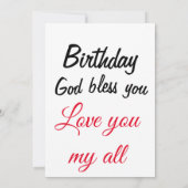 Einladung zum Geburtstag frohe Weihnachtskarte (Rückseite)