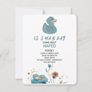 Einladung zum Geburtstag Funny Birthday Einladung