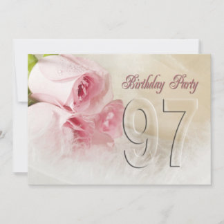 Einladung zum Geburtstag für 97 Jahre