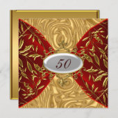 Einladung zum Geburtstag Jahrestag (Vorne/Hinten)