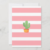 EINLADUNG ZUM GEBURTSTAG MEXIKANISCHER FIESTA (Rückseite)