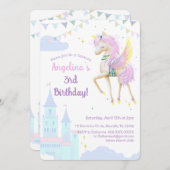 Einladung zum Geburtstag mit einem bezaubernden Ei (Vorne/Hinten)