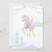 Einladung zum Geburtstag mit einem bezaubernden Ei (Rückseite)