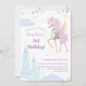 Einladung zum Geburtstag mit einem bezaubernden Ei (Vorderseite)