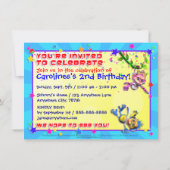  Einladung zum Geburtstag mit "The GiggleBellies" (Rückseite)