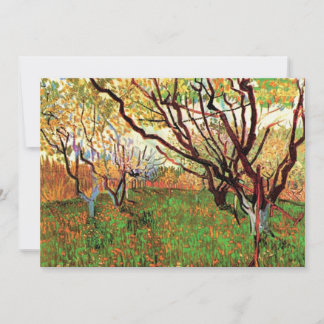 Einladung zum Geburtstag, Orchard in Blüte