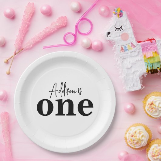 Einladung zum Geburtstag Pappteller (Party)