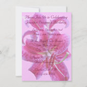 Einladung zum Geburtstag - Stargazers-Kontur (Rückseite)