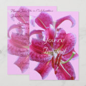 Einladung zum Geburtstag - Stargazers-Kontur (Vorne/Hinten)