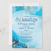 Einladung zum Geburtstag und zur Taufe (Vorderseite)