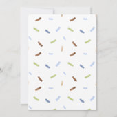 Einladung zum Geburtstag, unser kleines Monster (Rückseite)