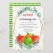 Einladung zum Geburtstag von Apple, Einladung zum  (Vorne/Hinten)