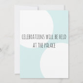 Einladung zum Geburtstag von Aquarellen (Rückseite)