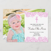 Einladung zum Geburtstag von Ballerina (Vorne/Hinten)