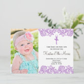 Einladung zum Geburtstag von Ballerina (Stehend Vorderseite)