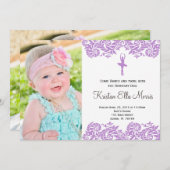 Einladung zum Geburtstag von Ballerina (Vorne/Hinten)