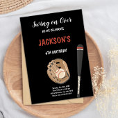 Einladung zum Geburtstag von Black Baseball