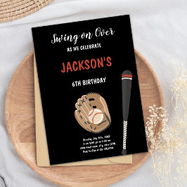 Einladung zum Geburtstag von Black Baseball