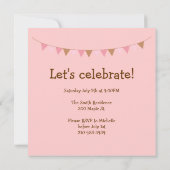 Einladung zum Geburtstag von Cupcake (Rückseite)