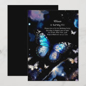 Einladung zum Geburtstag von Custom (Vorne/Hinten)