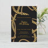 Einladung zum Geburtstag von Custom (Stehend Vorderseite)