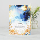 Einladung zum Geburtstag von Custom (Stehend Vorderseite)