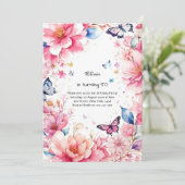 Einladung zum Geburtstag von Custom (Stehend Vorderseite)